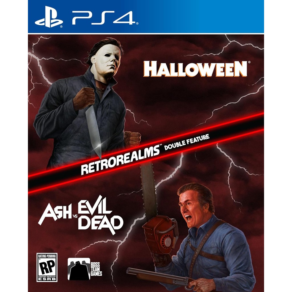 Halloween and Ash vs Evil Dead RetroRealms Double Feature PS4 Midia Fisica em Oferta na Shopee