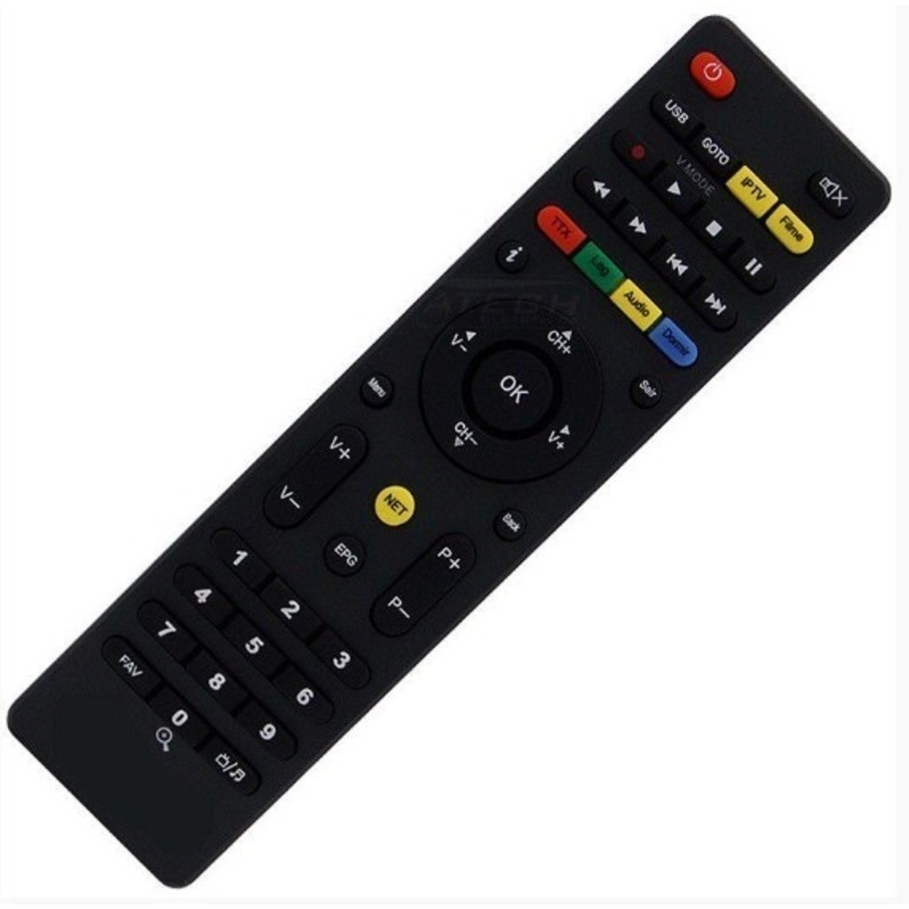 Controle Remoto Receptor Power Net P990 Hd Fbg-8047 Sky-8047 - Substituto Compatível