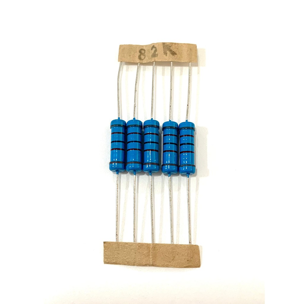 Kit 05 Resistor de Precisão 82K 1% 3W