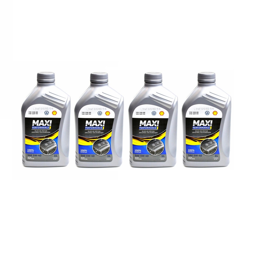 4l Óleo sintético VW Maxi Performance 5W40 508 88 em Oferta na Shopee