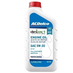 Óleo sintético motor SAE 5W30 API SP dexos1 GEN3 ACDelco 98553886