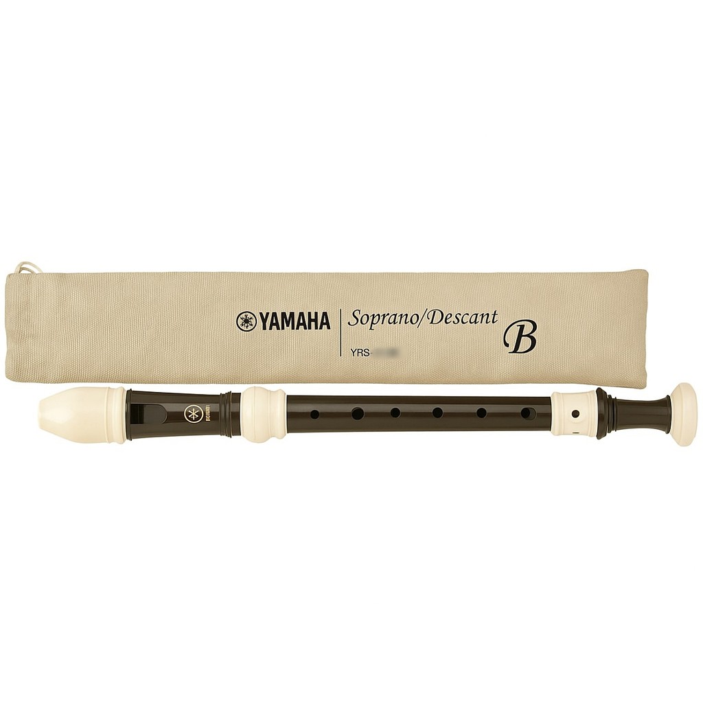 Flauta Doce Yamaha Profissional Soprano Barroca Tom C YRS32B