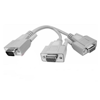 Cabo Y VGA - Liga 2 monitores / TV em 1 Saida VGA em Oferta na Shopee