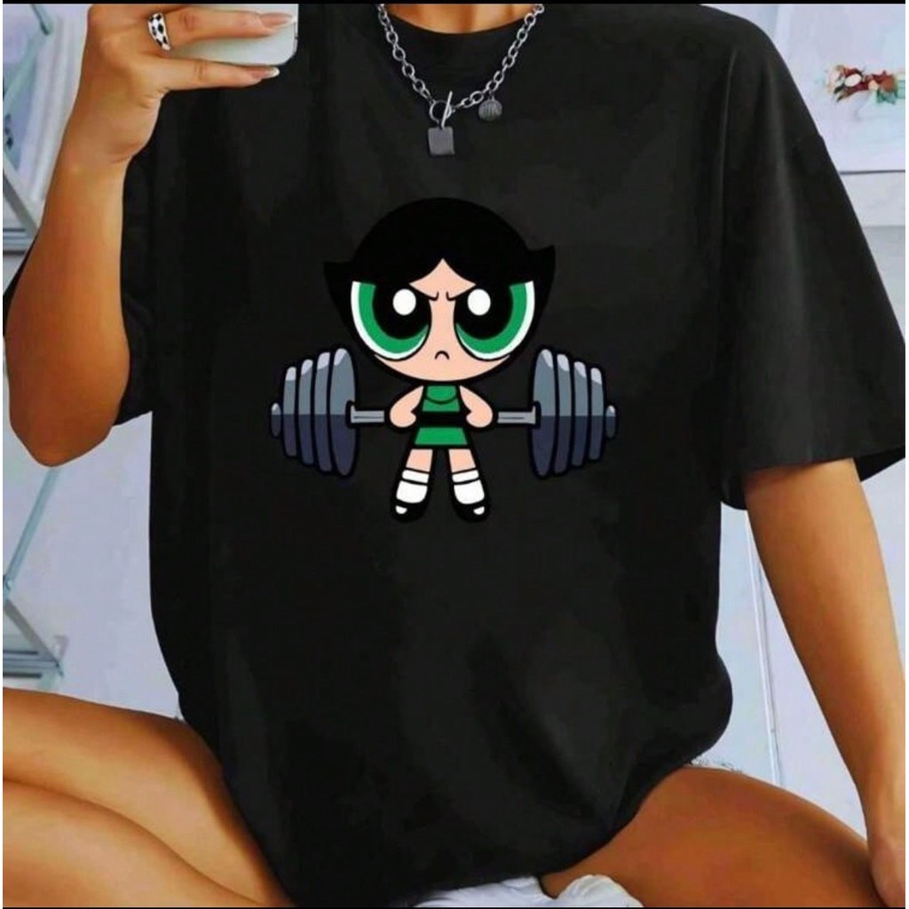 Camiseta Feminina Academia Estampada Menina Fitness Algodão 100% Conforto Estampas Diversas