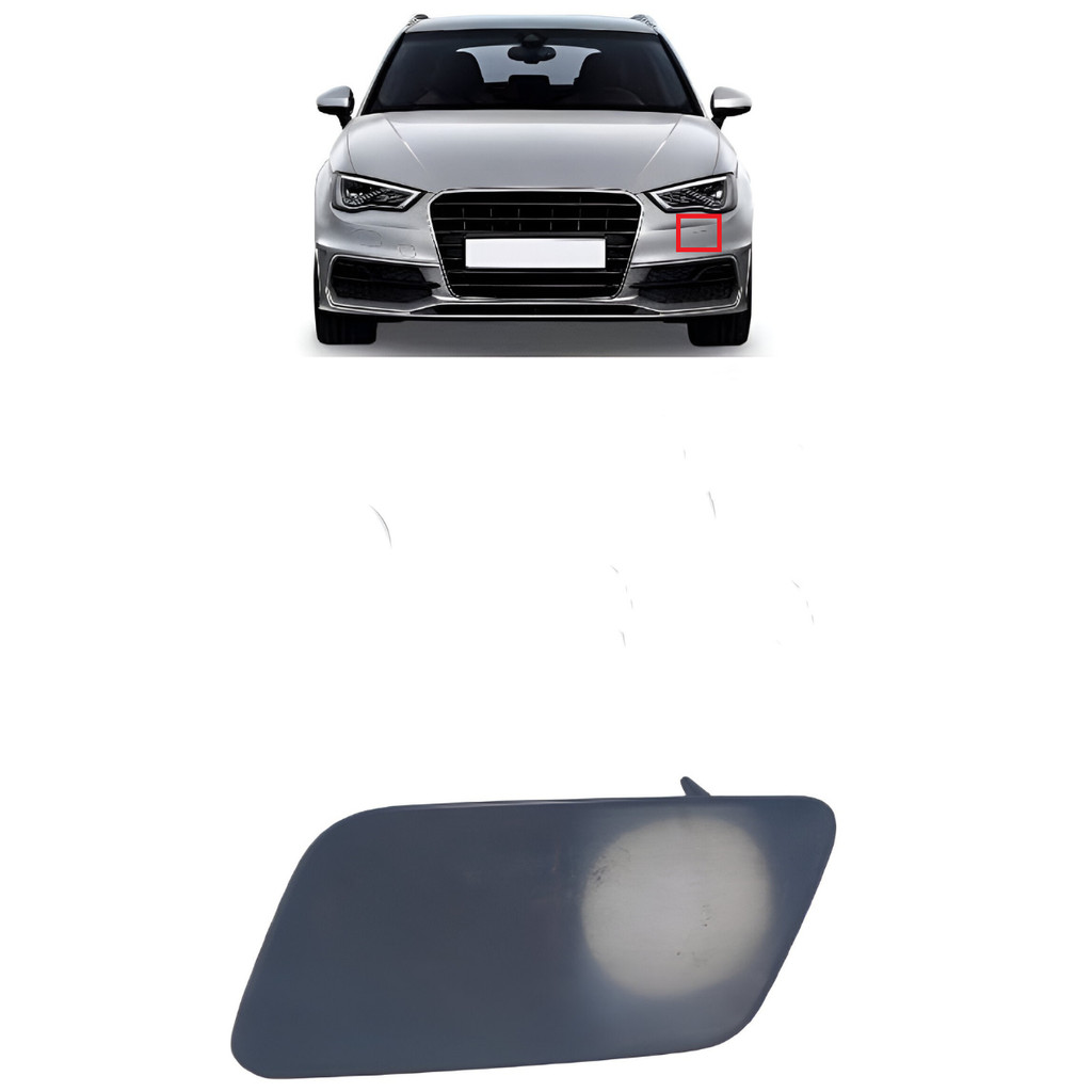 Tampa Esguicho Parachoque Limpador Farol Esquerdo Aud A3 S3 2013 2014 2015 2016 8V5955275 Motorista