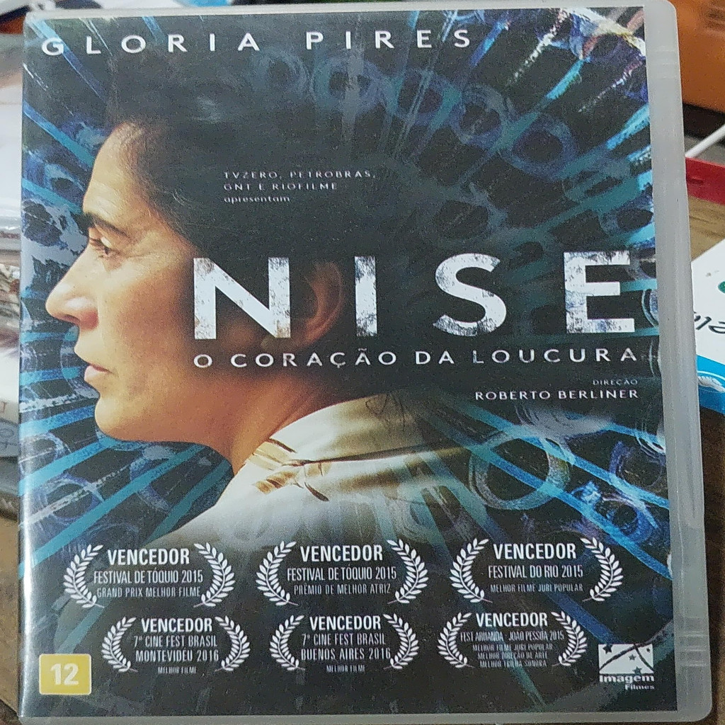 DVD NISE - O CORAÇÃO DA LOUCURA GLORIA PIRES - ORIGINAL USADO