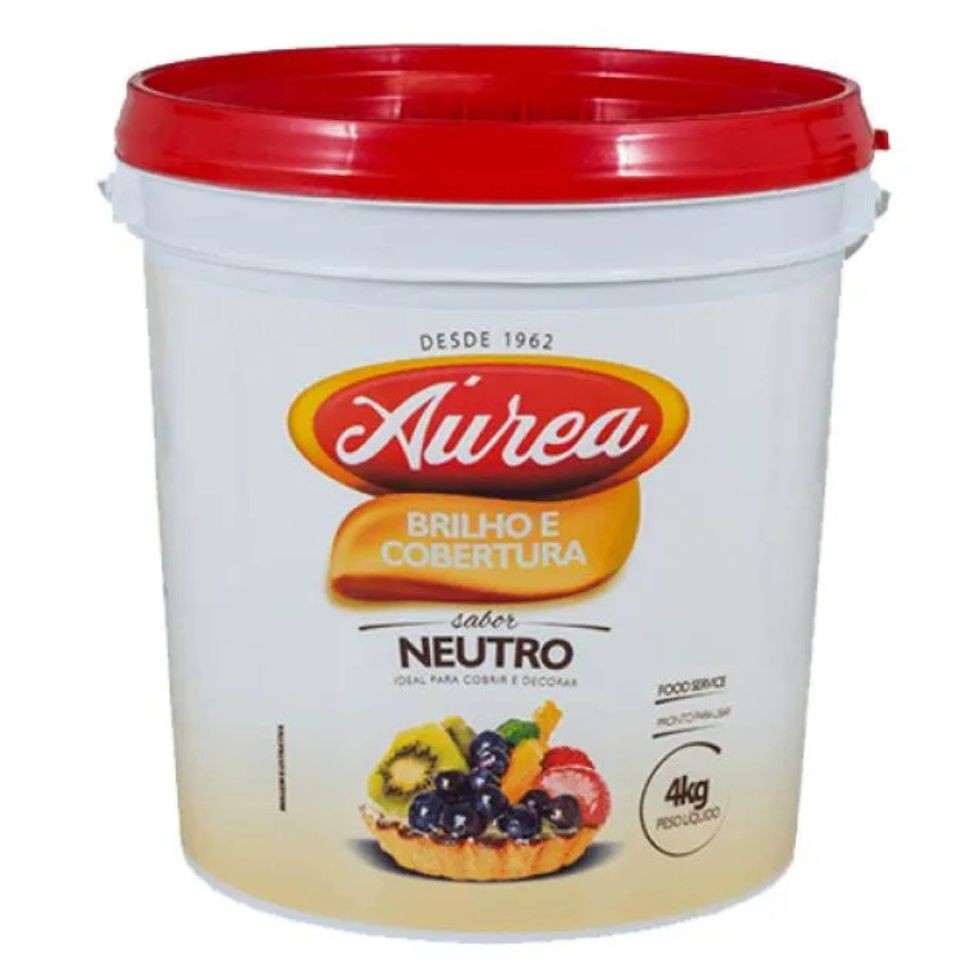 Geleia de Brilho e Cobertura Neutro 4kg - Aurea