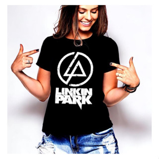 Camiseta Feminina T-shirt Banda De Rock  Linkin Park - Bt035 em Oferta na Shopee