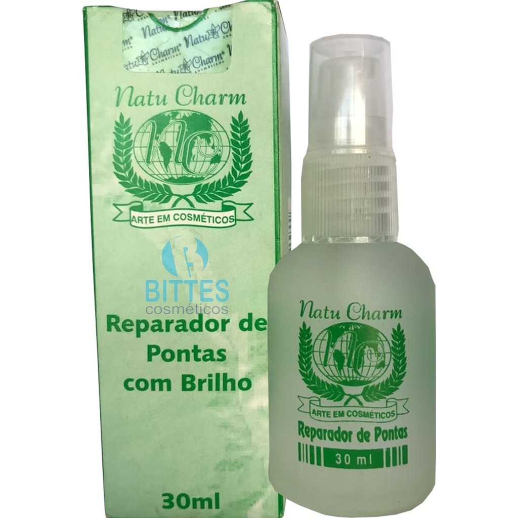 Óleo Reparador de Pontas Com Brilho Natu Charm Cosméticos