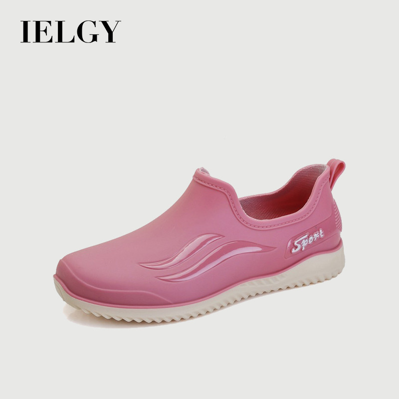 IELGY Sapatos De Chuva Da Moda Com Boca Rasa Para Mulheres , Antiderrapantes , R