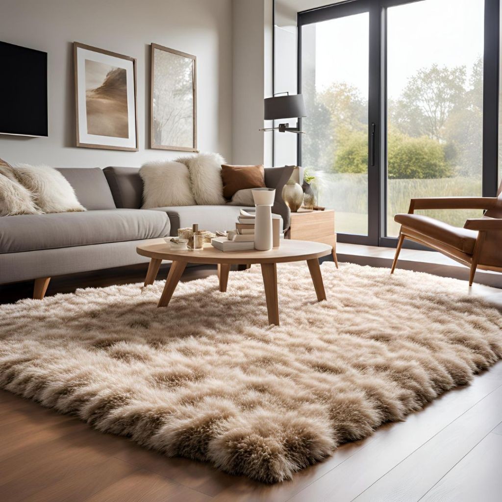 Tapete Peludo 2 x1,50 Sala Quarto Varias Cores em Oferta na Shopee