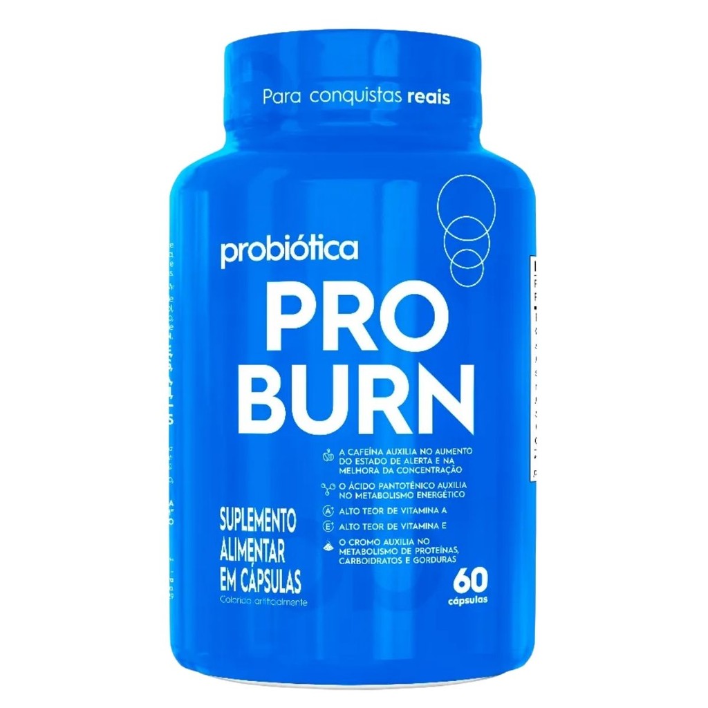 Pro Burn Pote 60 Capsulas Probiotica - Health