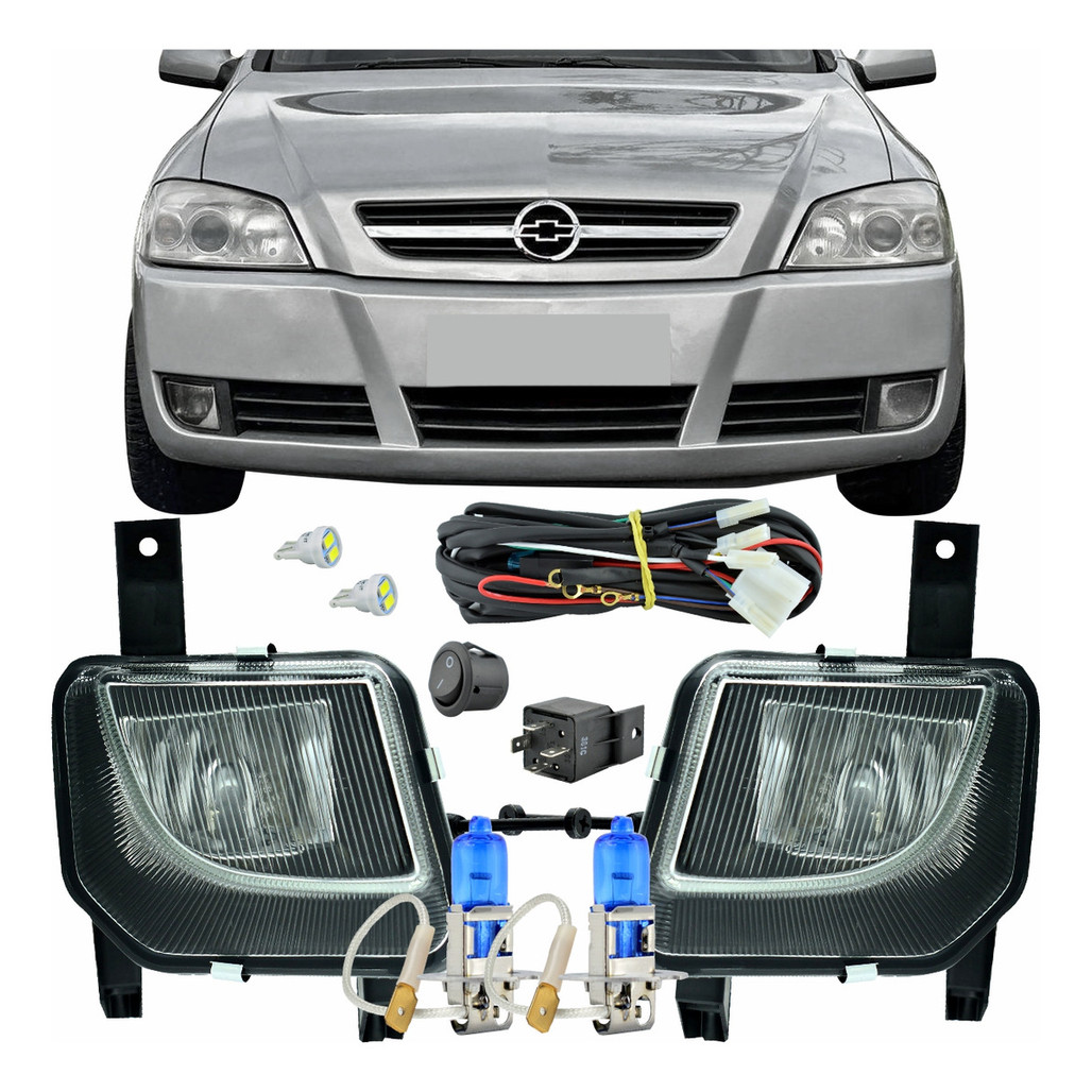 Kit Farol Milha Completo Astra 2003 04 à 12 Zafira 2005 à 12