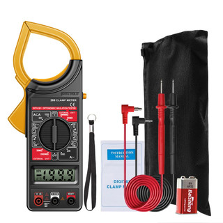 Alicate Amperímetro Digital LWJ-302 ferramenta Portátil C/ Estojo C/ Bateria Voltimetro M…