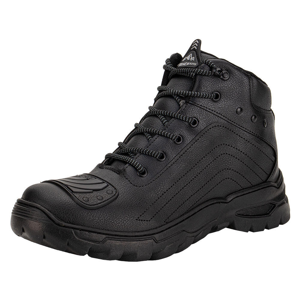 Bota Masculina Moto West Line 9033 em Oferta na Shopee
