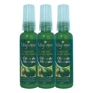 3 Óleos Reparador De Pontas Abacate Maycrene em Oferta na Shopee