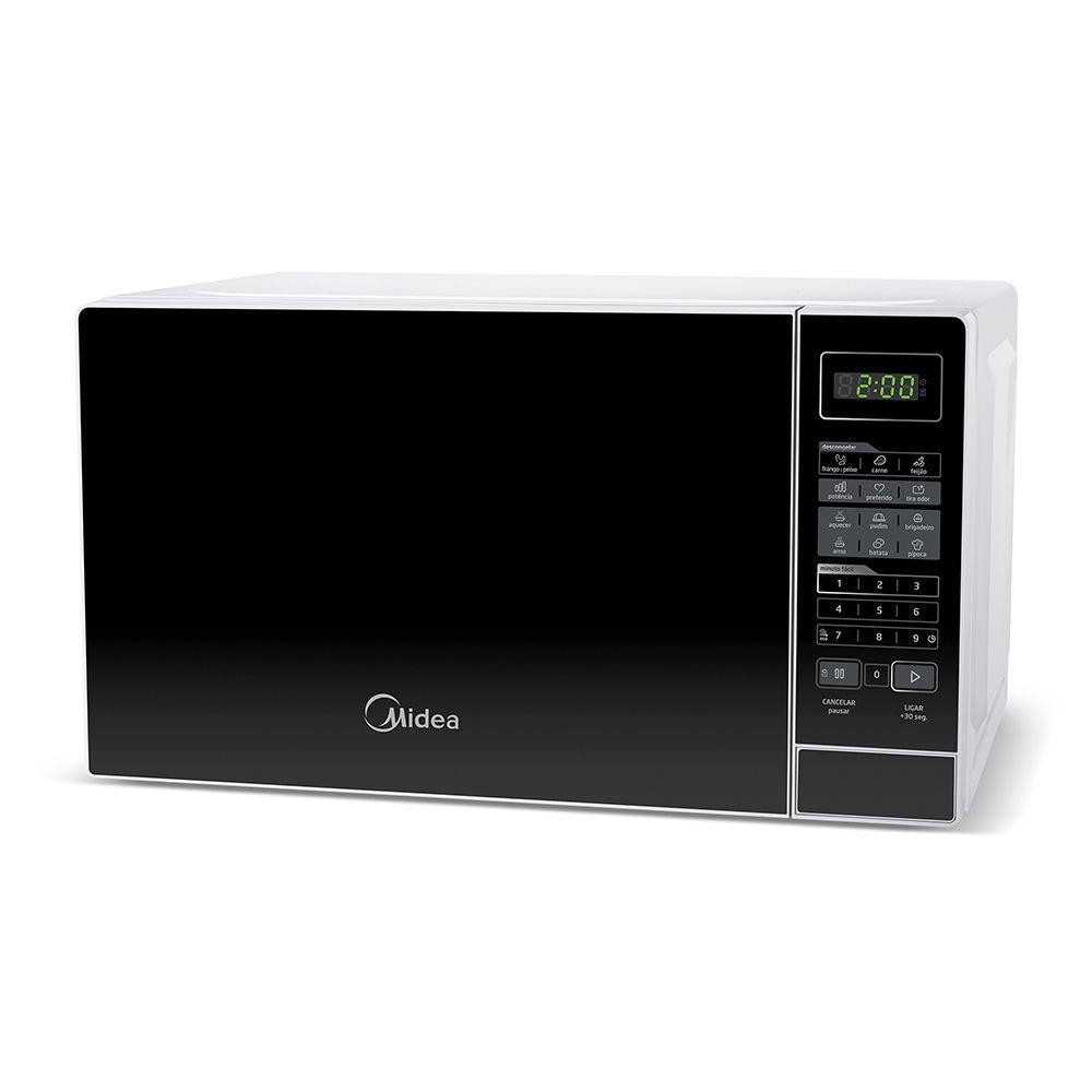 MICRO-ONDAS MIDEA 20L BRANCO E PRETO 127V (MRAS21)