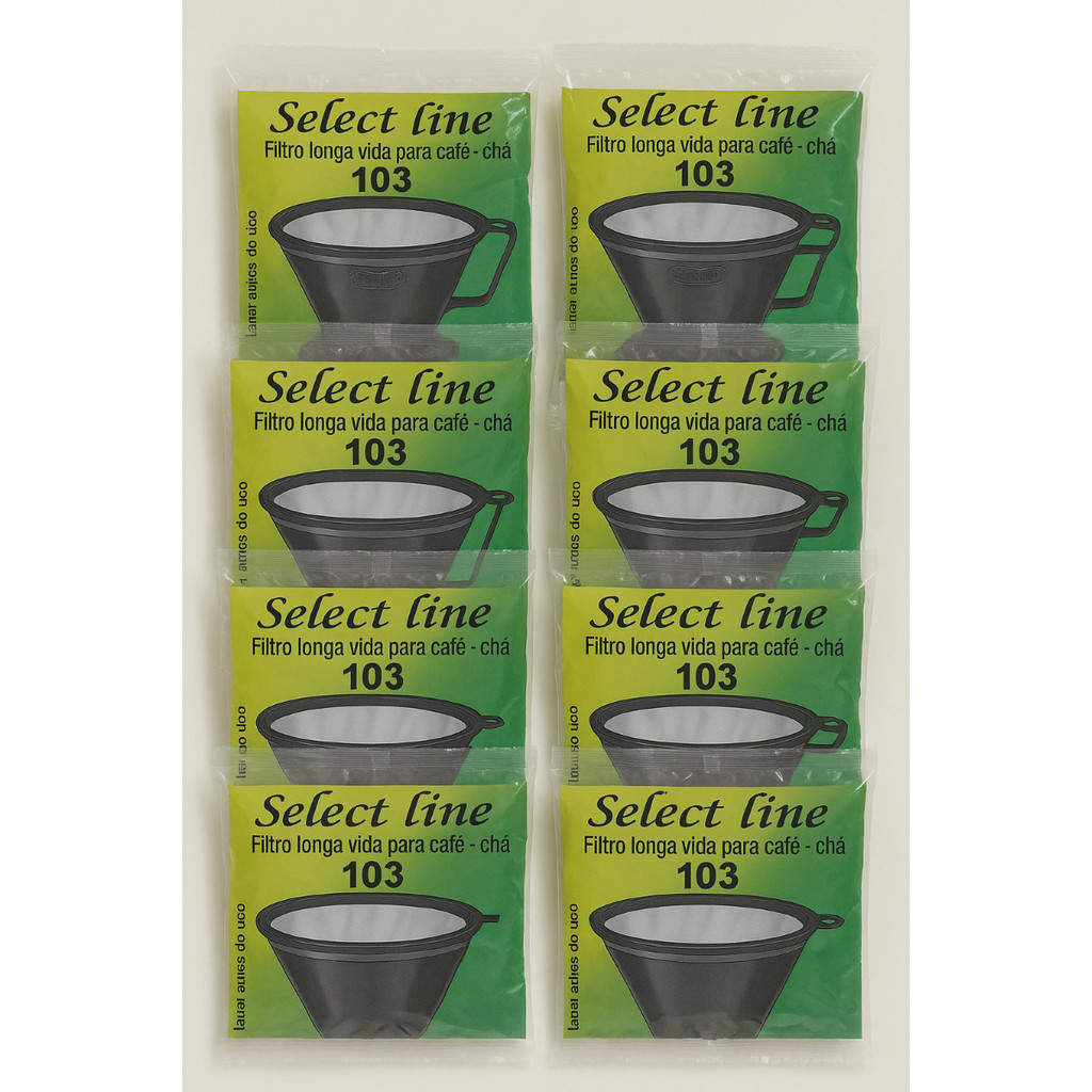 5 Coador Filtro Café Permanente 103 Reutilizável Poliéster em Oferta na Shopee