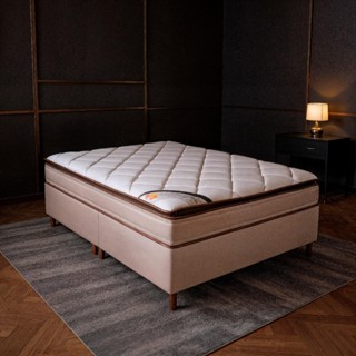 Colchão Queen Molas Ensacadas Colorado + Base 158x198x67 em Oferta na Shopee