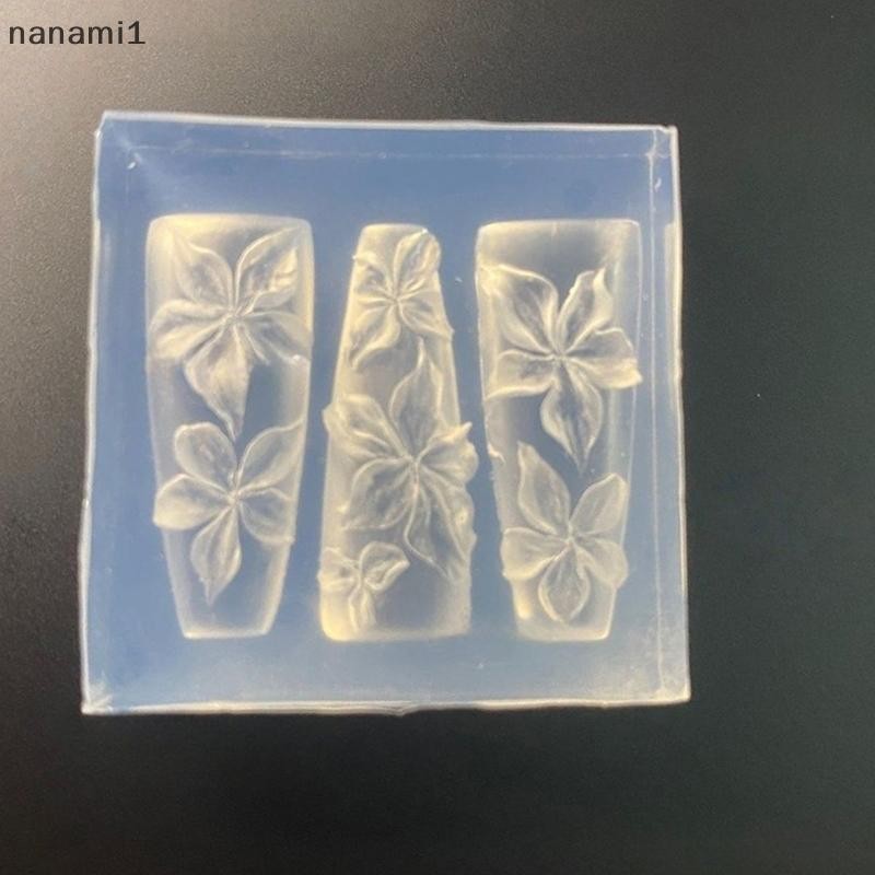 nanami1 Molde Para Arte Em Unhas 3D Escultura Curvada Flor De Lírio Transparente Decorações DIY Modelo De Silicone Bouti em Oferta na Shopee