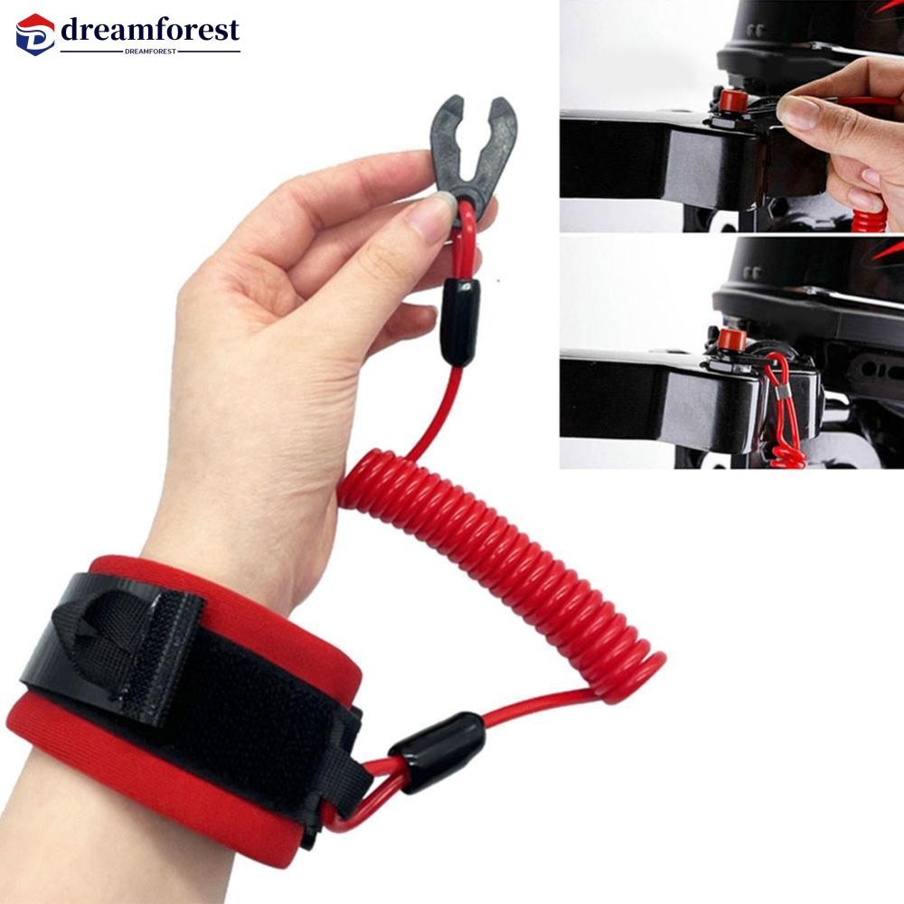 DREAMFOREST Universal Barco Marinho Motor De Popa Cordão Matar Parar Interruptor Para YAMAHA Jet Ski Chave Corda Flutuan