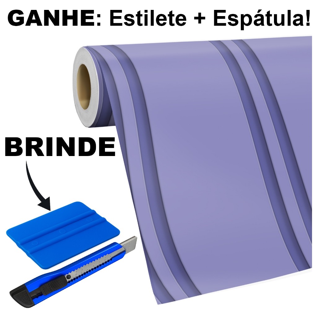 Papel de Parede Adesivo Ripado Roxo com Listras 3D Madeira Ripas 5 Metros Lavável