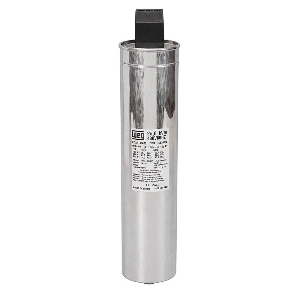 Unidade Capacitiva Trifásica 380V UCWT 15kVar N22 HD Weg