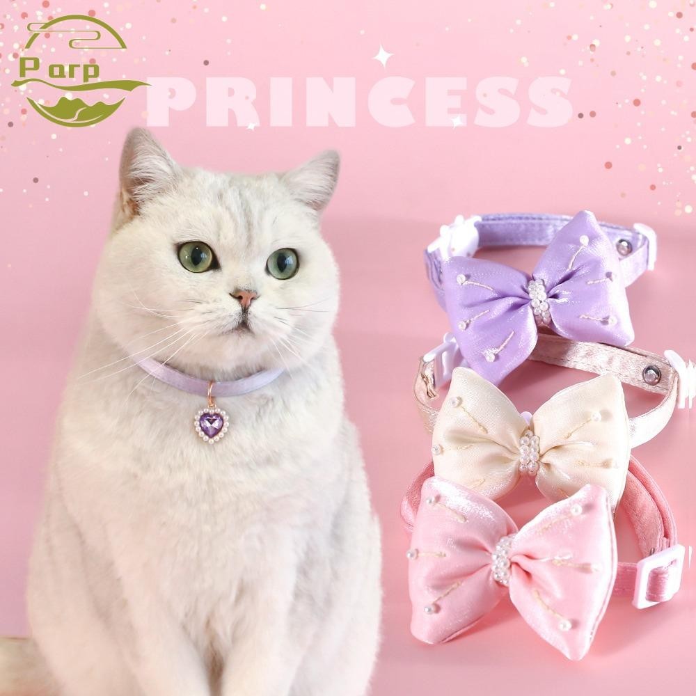 PARPERTY1 Suprimentos Para Animais De Estimação , Coleira Durável Com Pingente De Coração , Coleiras Ajustáveis Gatos La em Oferta na Shopee