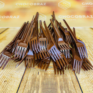 50~250 GARFO SOBREMESA PS MARROM BELLO FESTAS em Oferta na Shopee