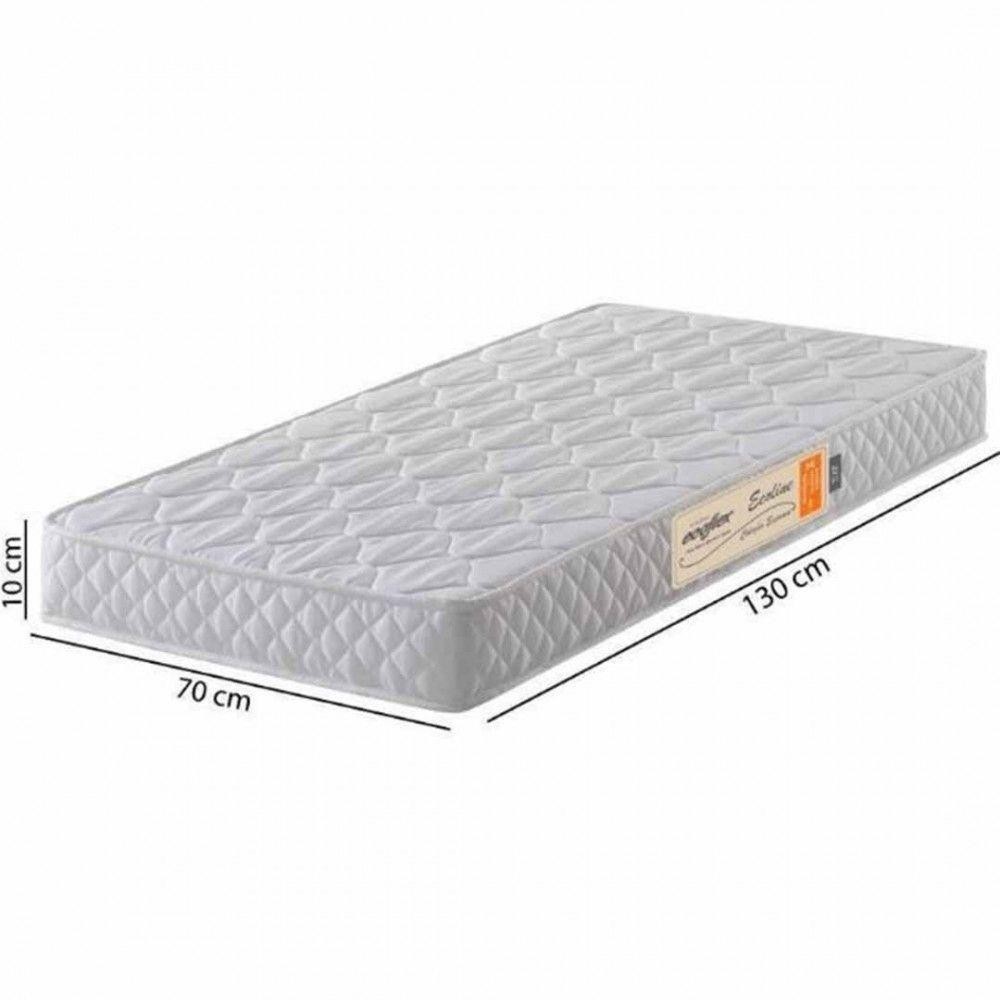 Detalhes do Colchão Ecoflex Berço D18 0,70X1,30X0,10 337Lb0H00104 Branco