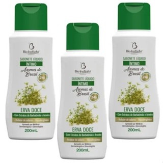 Combo c/3un Sabonete Intimo Erva Doce 200ml - Bio Instinto em Oferta na Shopee