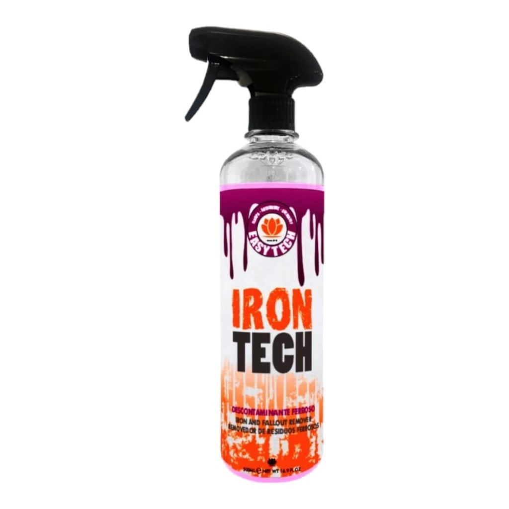 Irontech Easytech Descontaminante Ferroso De Rodas 500 Ml em Oferta na Shopee