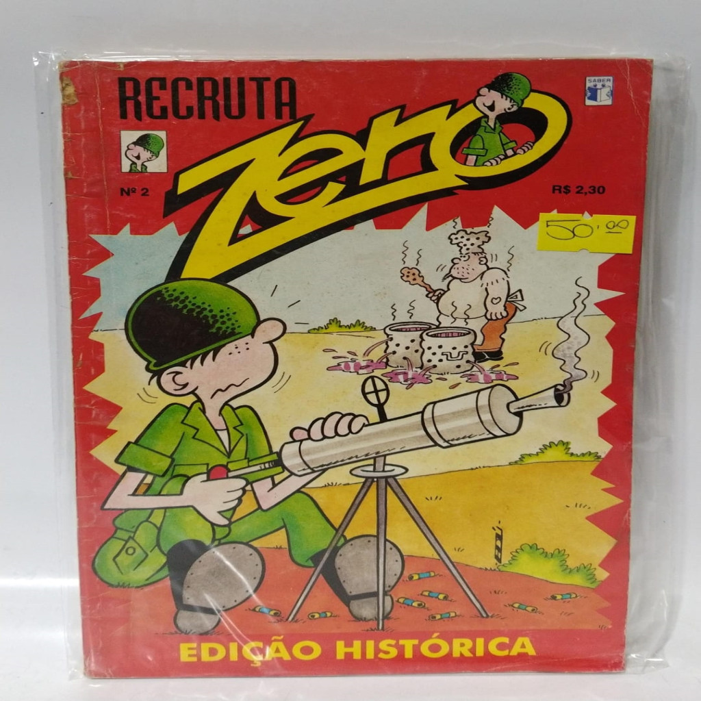 Gibi Recruta Zero Edição Histórica N. 2 autor Saber