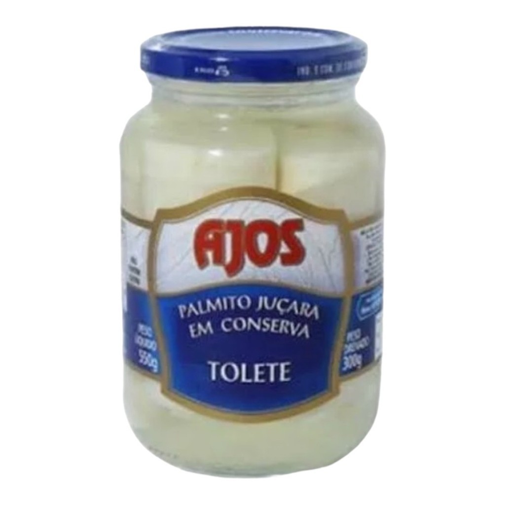 Palmito Tolete Em Conserva Juçara Ajos 300g