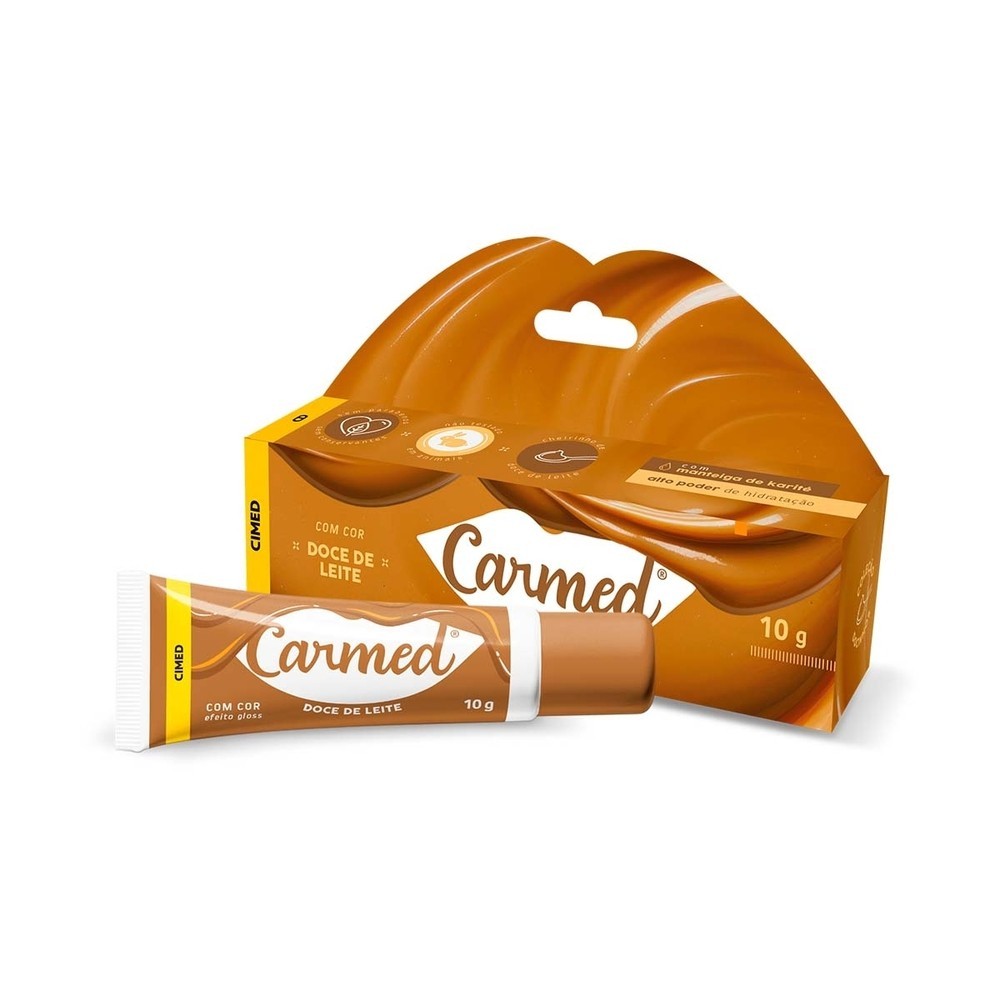 Hidratante Labial Carmed Boiadeira Doce de Leite 10g