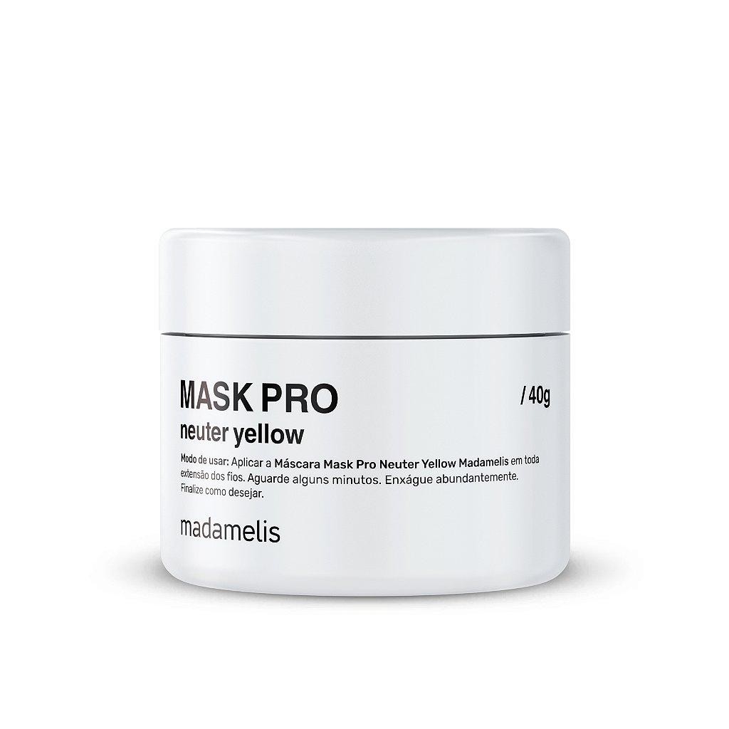 MASK PRO NEUTER YELLOW REDUTOR 40G MADAMELIS