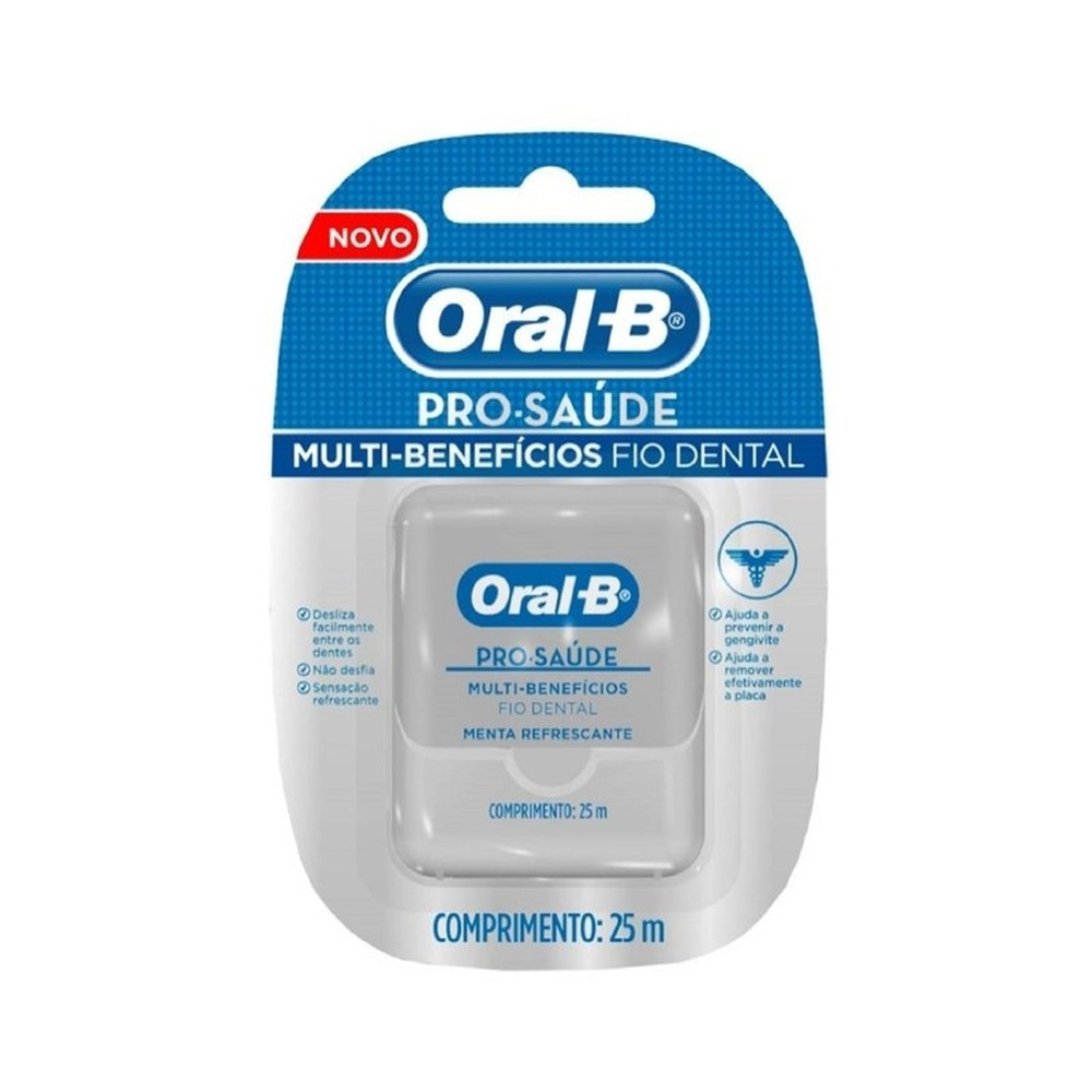 Fio Dental Oral-B Pro-Saude Multi-Beneficios 25m em Oferta na Shopee