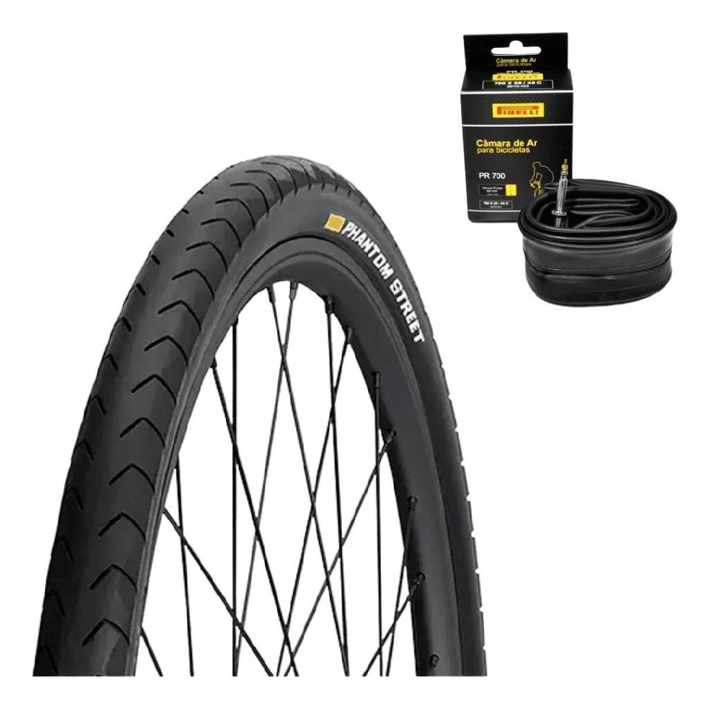 PNEU PIRELLI PHANTOM 700X38 ARO 29 + CÂMARA BIKE em Oferta na Shopee
