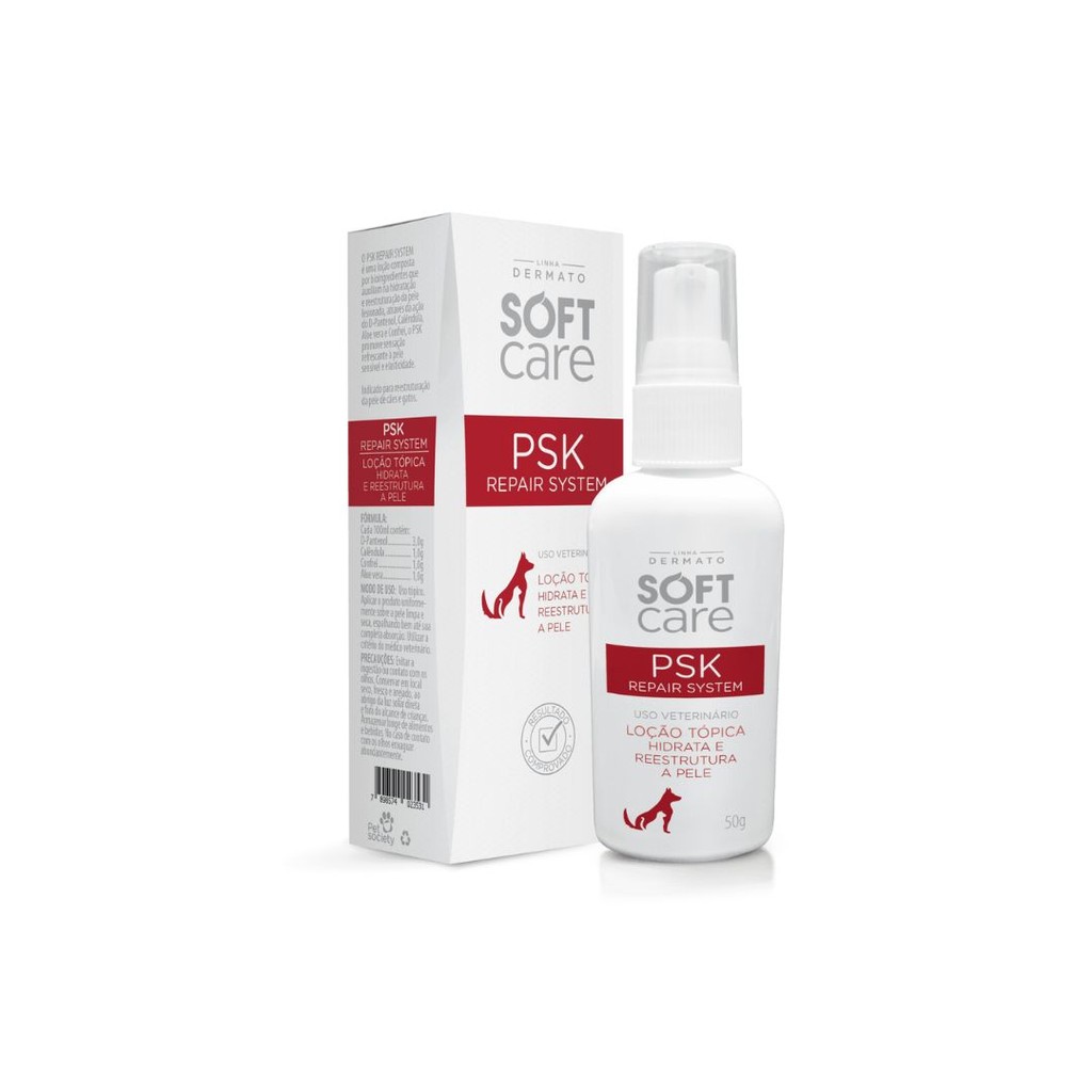 Sérum Restaurador Psk Repair Soft Care Cachorro Gato 50g