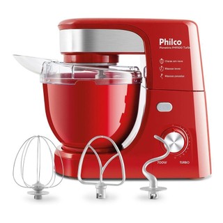 Batedeira Philco Vermelha PHP500 Turbo 110V em Oferta na Shopee