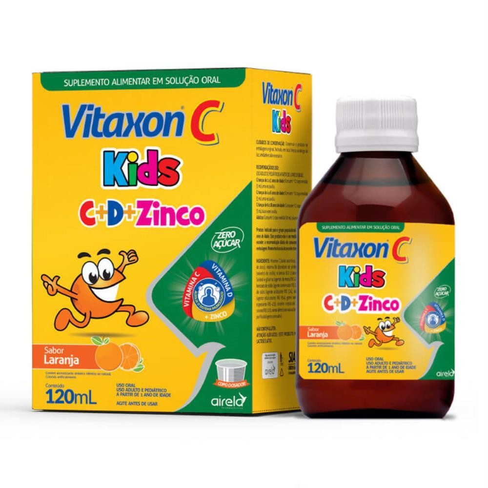 VITAXON C KIDS COM 120ML em Oferta na Shopee