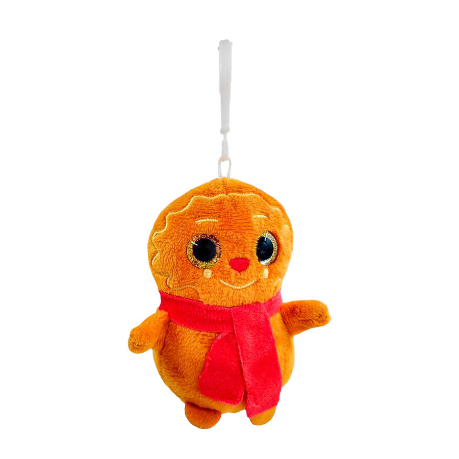 Biscoito de Natal Chaveiro de Pelúcia - 10cm - 1 unidade - Rizzo - Mom & Baby