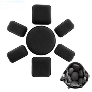 Almofadas Protetoras Para Capacete , Conjunto De Substituição De Espuma De Memória Acessórios De Microfone Rápido F5G5 em Oferta na Shopee