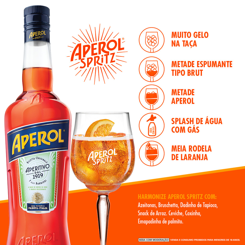 Aperitivo Aperol Spritz 750ml