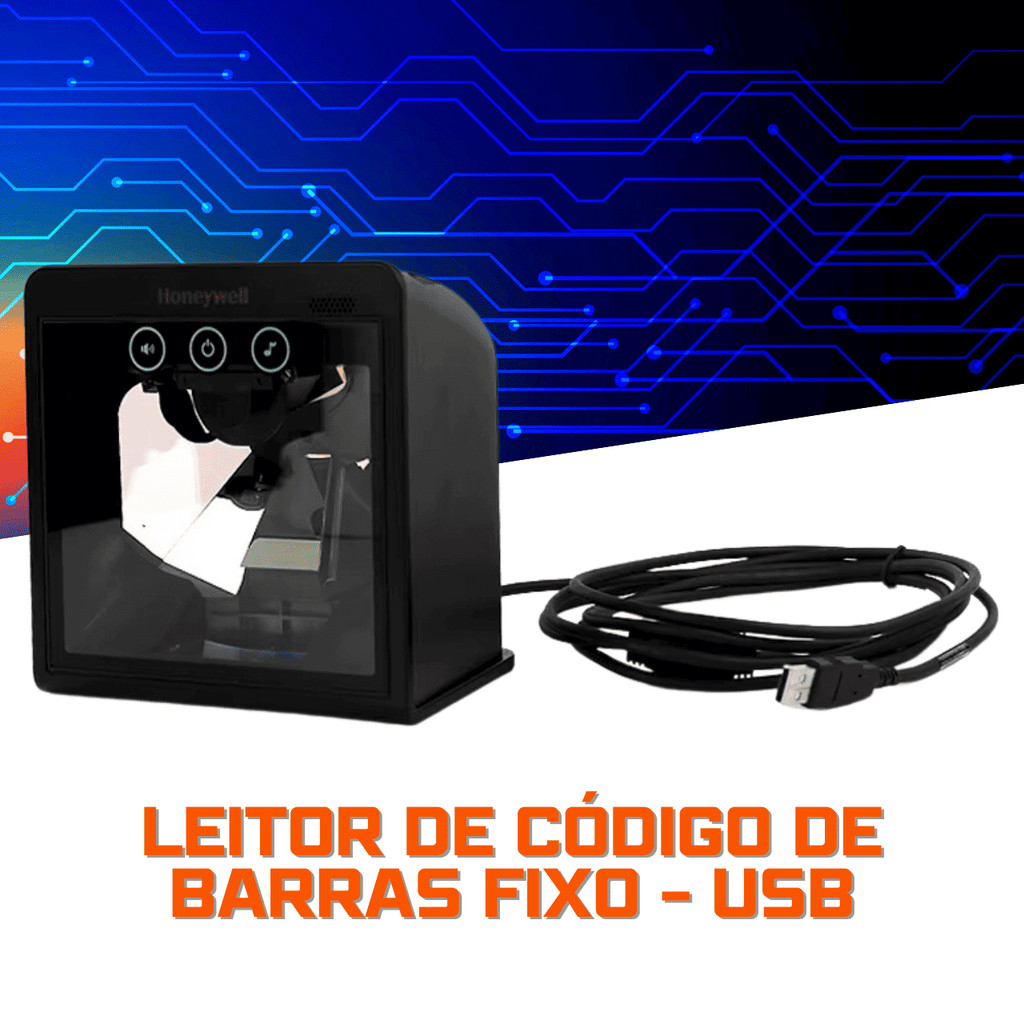 Leitor Fixo Honeywell Solaris MS 7820 - USB - Código de Barras