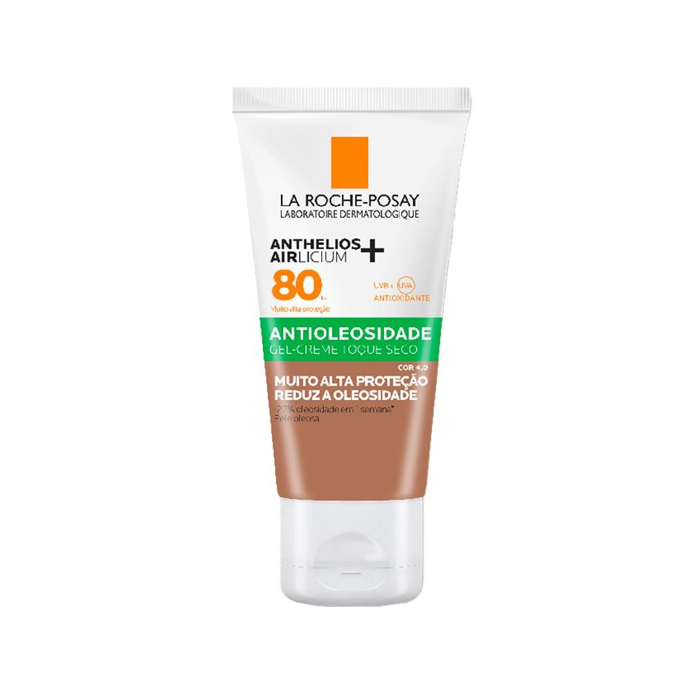 La Roche-Posay Anthelios Airlicium+ Protetor Solar Facial com Cor FPS80 Cor 4.0 40g - Beauty
