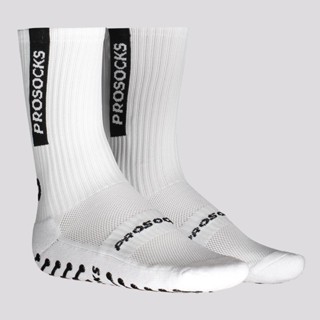 Meia de Futebol Pro Socks Ultragrip Branca em Oferta na Shopee