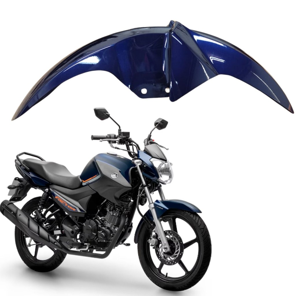 Paralama Dianteiro Azul Ybr Factor 150 2024 2025 Original