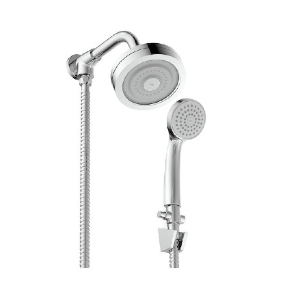 Chuveiro Redondo Auto Limpeza Com Desviador Master Cromado Celite 12cm em Oferta na Shopee