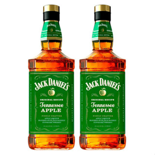 Whisky Jack Daniels Americano 5 Anos Apple 1L 2 Unidades em Oferta na Shopee